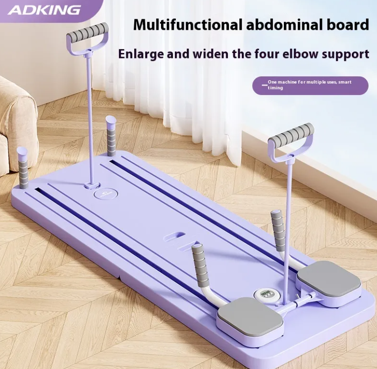 Multi-Function Abdominal Wheel Fitness Board